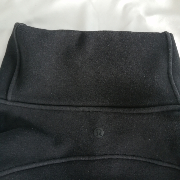 Lululemon Thick Fleece Half 1/2 Zip Sweatshirt in Black XS/S - Picture 11 of 15